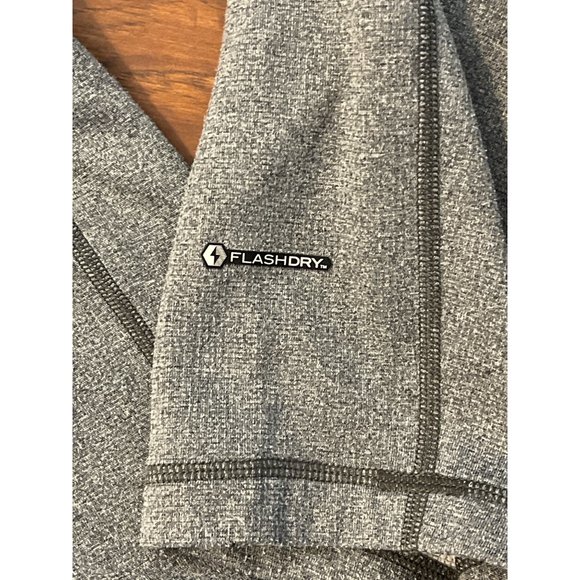 The North Face Mens Grey FlashDry Pullover Long Sleeve Jacket Size XL - Picture 3 of 8
